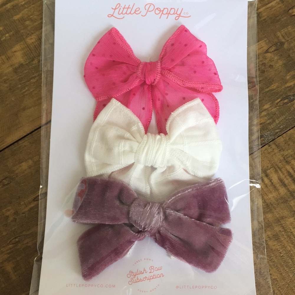 Little Poppy Bows